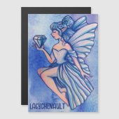 サファイアフェアリー マグネット招待状 (正面/裏面)