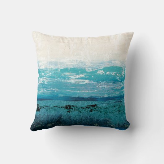 サファイアブルーウォーター色 クッション (裏面)