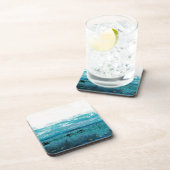 サファイアブルーウォーター色 コースター (右側)