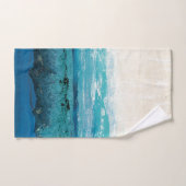 サファイアブルーウォーター色 バスタオルセット (ハンドタオル)