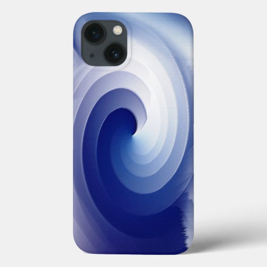 サファイアブルーストーム Case-Mate iPhoneケース (裏面)