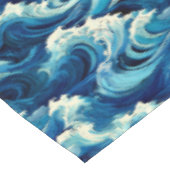 サファイアブルー海 テーブルクロス (アングル)