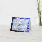 サファイアブルー45周年記念 サンキューカード (正面)