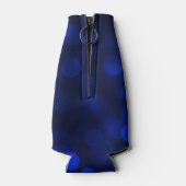 サファイアブルー ボケ イエローゴールド ポップ フィズ クリンク ボトルクーラー (裏面)