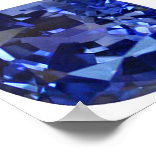 サファイアブルー ポスター (角)