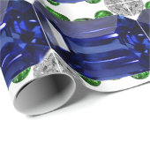 サファイアブルー ラッピングペーパー (ロールコーナー)