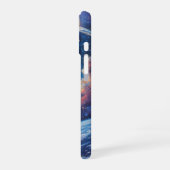 サファイアプラネット交響曲 iPhone 16ケース (左側面)