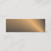 サファイアプロファイルカード スキニー名刺 (裏面)