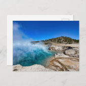 サファイアプールイエローストーン国立公園葉書 ポストカード (正面/裏面)