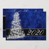 サファイアホリデイ |青王室のいCobalt水色 | 招待状 (正面/裏面)