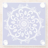 サファイアマンダラ ガラスコースター (裏面)