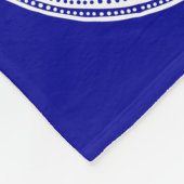 サファイアマンダラ フリースブランケット (角)