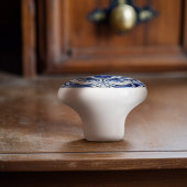 サファイアリスボンパターン（の模様が）あるセラミックデザイン セラミックノブ