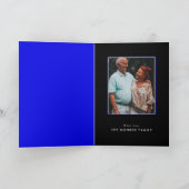 サファイアリボン45結婚周年 カード (内部)