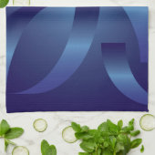 サファイアリボン キッチンタオル (折り畳み)