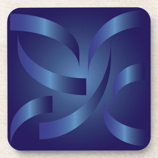 サファイアリボン コースター (正面)