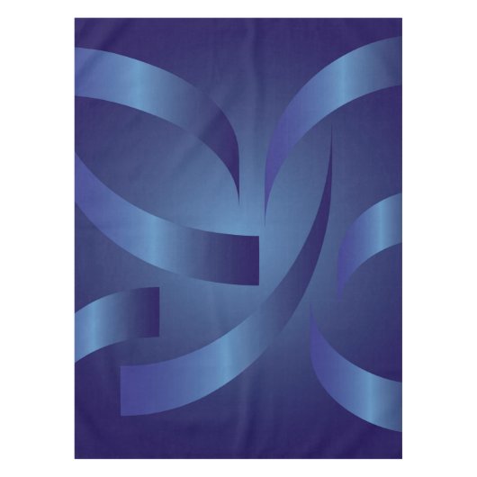 サファイアリボン テーブルクロス (正面)