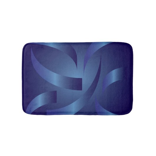サファイアリボン バスマット (正面)