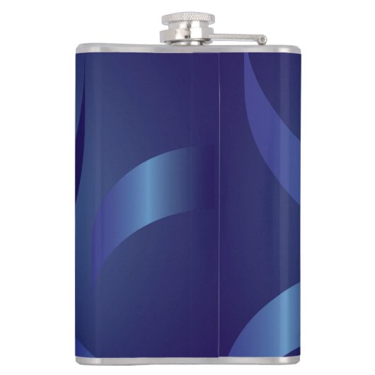 サファイアリボン フラスク (裏面)