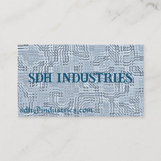 サファイアリーフ名刺 名刺 (正面)