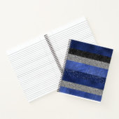 サファイア威厳のあるグラムノートブック ノートブック (内部)