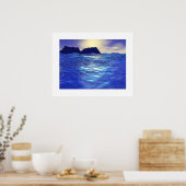 サファイア波 ポスター (キッチン)