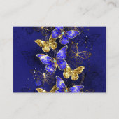 サファイア蝶を含む組成物 エンクロージャーカード (正面)