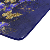 サファイア蝶を含む組成物 カッティングボード (角)