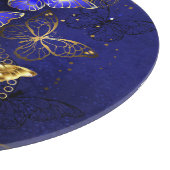 サファイア蝶を含む組成物 カッティングボード (角)