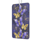 サファイア蝶を含む組成物 カーエアーフレッシュナー (左)