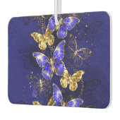 サファイア蝶を含む組成物 カーエアーフレッシュナー (左)