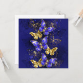 サファイア蝶を含む組成物 カード (正面/裏面インサイチュ)