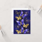 サファイア蝶を含む組成物 カード (正面/裏面インサイチュ)