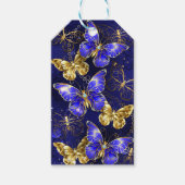 サファイア蝶を含む組成物 ギフトタグ (正面)