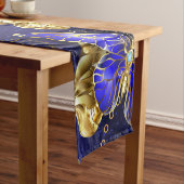 サファイア蝶を含む組成物 ショートテーブルランナー (インサイチュ)