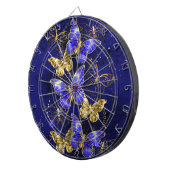 サファイア蝶を含む組成物 ダーツボード (正面右)