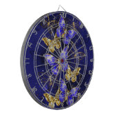 サファイア蝶を含む組成物 ダーツボード (正面左)