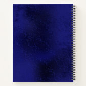 サファイア蝶を含む組成物 ノートブック (裏面)