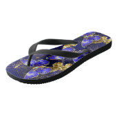 サファイア蝶を含む組成物 ビーチサンダル (アングル)