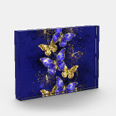 サファイア蝶を含む組成物 フォトブロック (左)