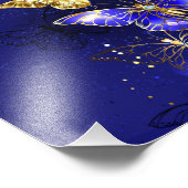 サファイア蝶を含む組成物 フォトプリント            (角)