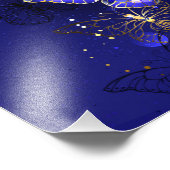 サファイア蝶を含む組成物 フォトプリント            (角)