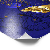 サファイア蝶を含む組成物 フォトプリント            (角)