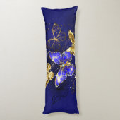 サファイア蝶を含む組成物 ボディピロー (裏面 (縦))