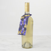 サファイア蝶を含む組成物 ボトルネックタグ (アングル)