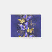 サファイア蝶を含む組成物 ポストイット (正面)