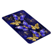 サファイア蝶を含む組成物 マグネット (右側)