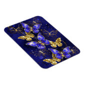 サファイア蝶を含む組成物 マグネット (右側)