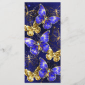 サファイア蝶を含む組成物 メニュー (正面)