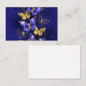 サファイア蝶を含む組成物 ロイヤリティカード (正面/裏面)